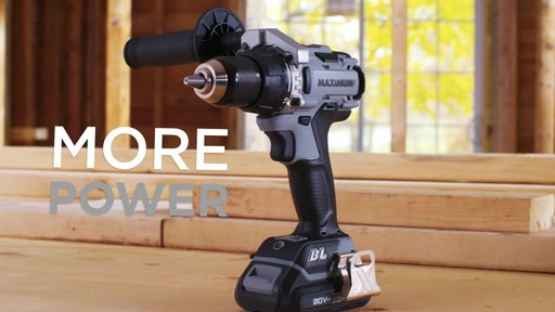 MAXIMUM 20V Brushless Drill Driver - image 2 from the video
