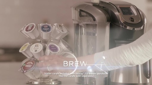 Introducing Keurig 2.0 K500 - image 2 from the video