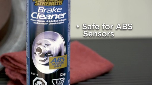 Certified Chlorinated Brake Cleaner - image 8 from the video