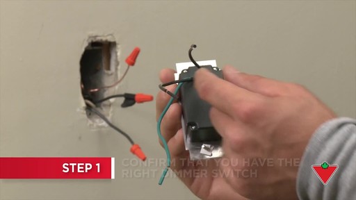 How To Install a Dimmer Switch - image 1 from the video