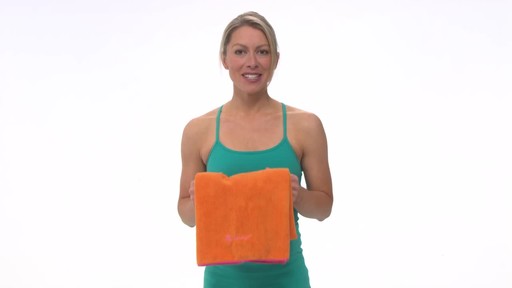 Gaiam Thirsty Yoga Mat Towel - image 1 from the video