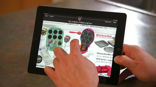 Canadian Tire iPad app: Flyer Preview Feature - image 5 from the video
