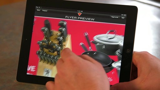 Canadian Tire iPad app: Flyer Preview Feature - image 7 from the video