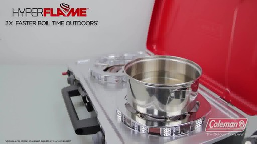 Coleman 2-Hyper Flame Camp Stove & Grill - image 1 from the video