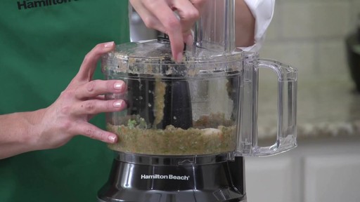Hamilton Beach 10 Cup Compact Food Processor - image 5 from the video