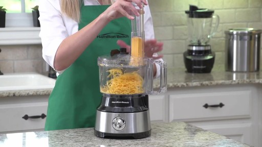Hamilton Beach 10 Cup Compact Food Processor - image 7 from the video