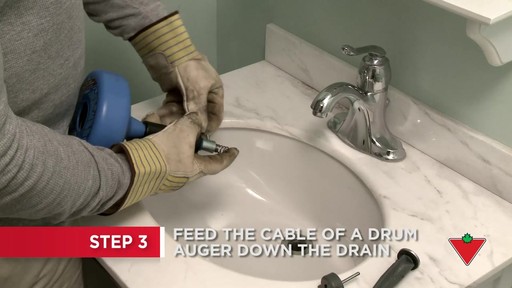 How to Unclog a Drain  - image 4 from the video