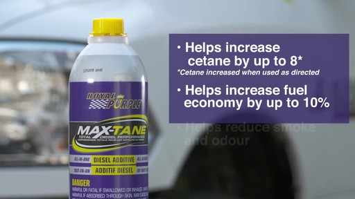 Royal Purple Max-Tane™ Diesel Fuel Injection Cleaner & Cetane Booster - image 7 from the video