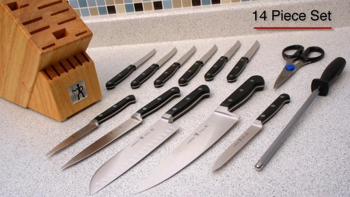 Henckels Classic Forged 14 piece Elite knife set - image 6 from the video