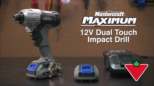 Mastercraft Maximum 12V Dual Touch Impact Drill - image 1 from the video