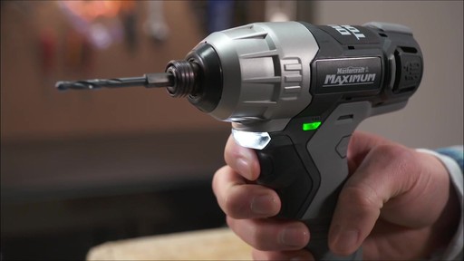 Mastercraft Maximum 12V Dual Touch Impact Drill - image 4 from the video