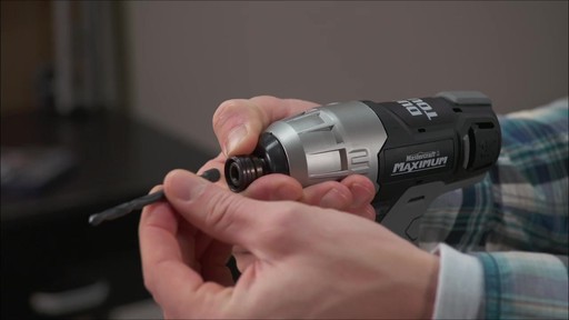 Mastercraft Maximum 12V Dual Touch Impact Drill - image 8 from the video