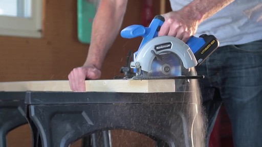 Mastercraft 20V Max Lithium-Ion Cordless Circular Saw - image 8 from the video