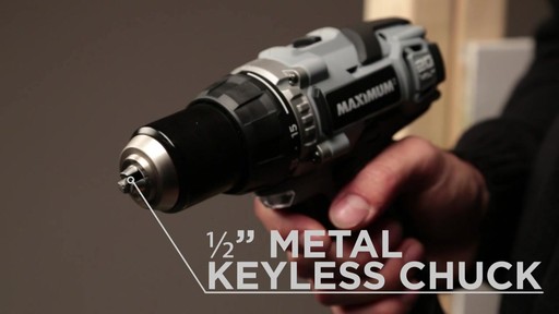 MAXIMUM Lithium Drill and Impact Driver - image 5 from the video