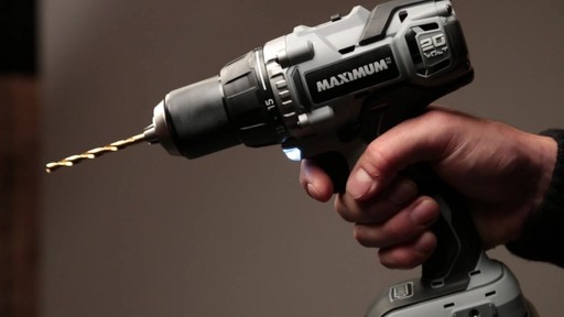 MAXIMUM Lithium Drill and Impact Driver - image 8 from the video