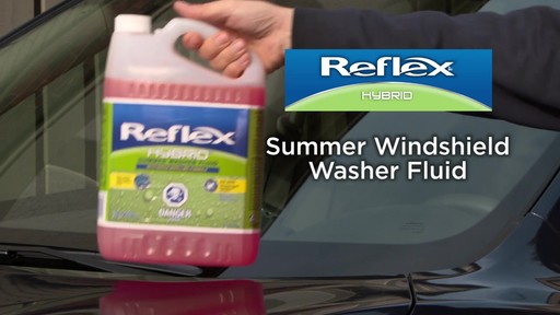 Reflex Hybrid Summer Washer Fluid - image 2 from the video