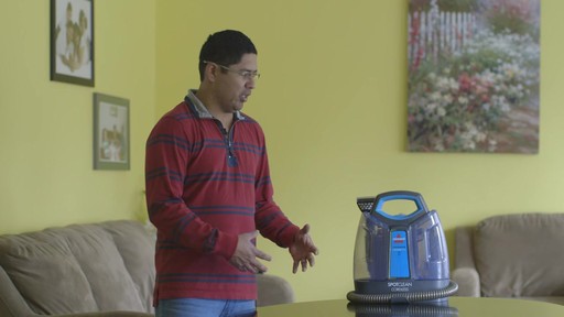 Bissell Spotclean Cordless™ Carpet & Upholstery Cleaner- Greg's Testimonial - image 4 from the video