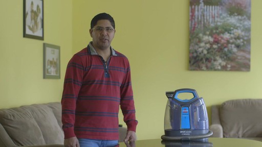 Bissell Spotclean Cordless™ Carpet & Upholstery Cleaner- Greg's Testimonial - image 9 from the video