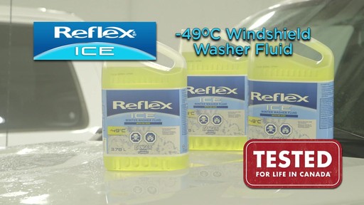 Reflex ICE-490 Windshield Washer Fluid - image 10 from the video