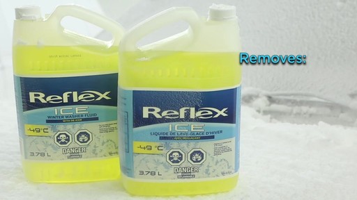 Reflex ICE-490 Windshield Washer Fluid - image 5 from the video