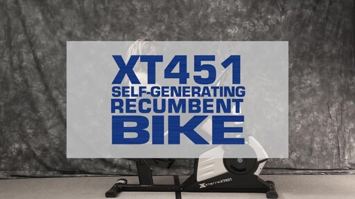 The Xterra XT451SGR Self Generating Recumbent Bike - image 1 from the video