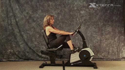 The Xterra XT451SGR Self Generating Recumbent Bike - image 5 from the video