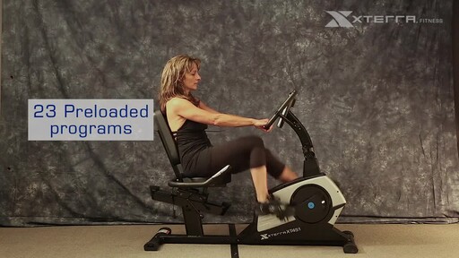 The Xterra XT451SGR Self Generating Recumbent Bike - image 8 from the video