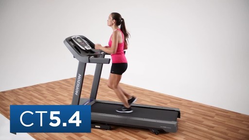 Horizon CT5.4 Treadmill - image 2 from the video