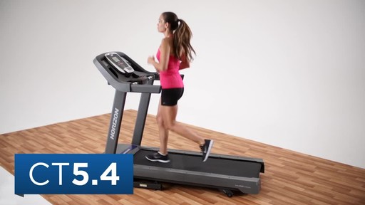 Horizon CT5.4 Treadmill - image 9 from the video
