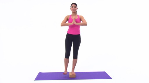 Gaiam Eco Cork Yoga Brick - image 3 from the video