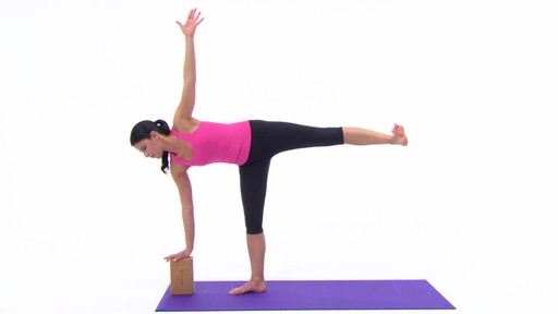 Gaiam Eco Cork Yoga Brick - image 4 from the video