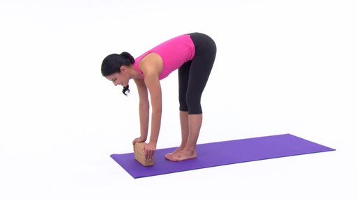 Gaiam Eco Cork Yoga Brick - image 7 from the video