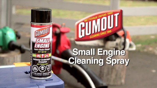 Gumout Small Engine Cleaning Spray - image 1 from the video