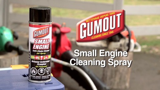 Gumout Small Engine Cleaning Spray - image 10 from the video