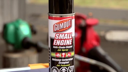 Gumout Small Engine Cleaning Spray - image 8 from the video
