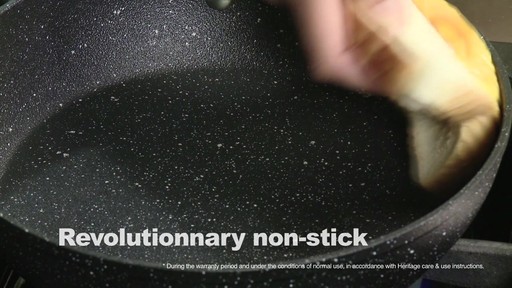 Heritage Rock Forged Non-Stick Cookware - image 4 from the video