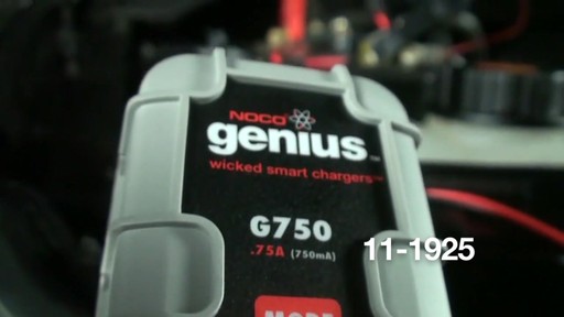 Noco Genius G750 Smart Battery Charger - image 7 from the video
