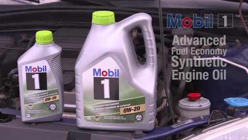 Mobil 1 Advanced Fuel Economy 0W-20 Synthetic Motor Oil - image 10 from the video
