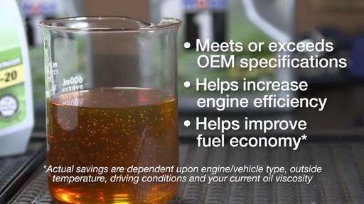 Mobil 1 Advanced Fuel Economy 0W-20 Synthetic Motor Oil - image 8 from the video