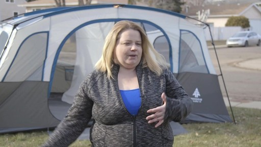 Woods Klondike Cabin Tent - Laura's Testimonial - image 7 from the video