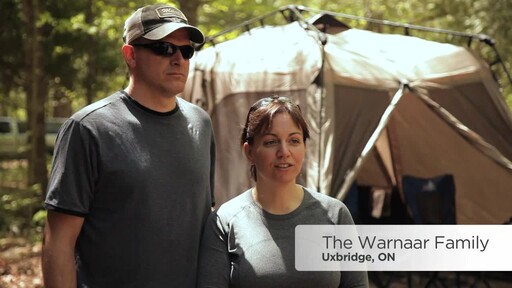 Warnaar Family's Review of the Coleman Instant Tent from Canadian Tire - image 1 from the video