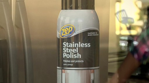 ZEP Commercial Stainless Steel Polish - image 7 from the video