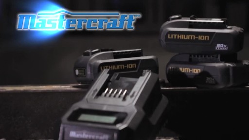 Mastercraft 20 Volt Max Family of Tools - image 8 from the video