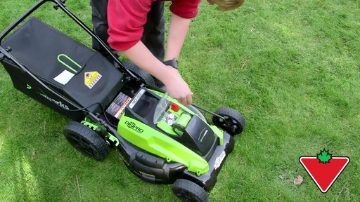 Gareth & Doug's Review of the Greenworks 40V Lawnmower  - image 1 from the video