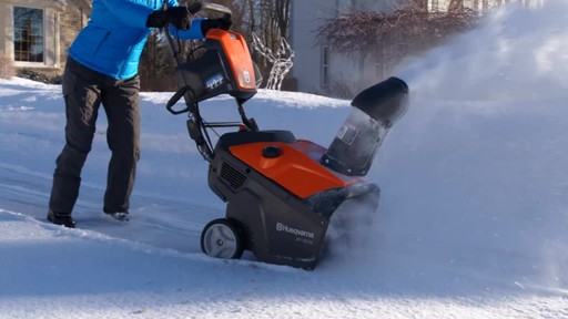 Husqvarna Single Stage Snowblower - image 4 from the video