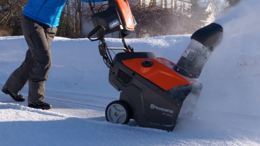 Husqvarna Single Stage Snowblower - image 5 from the video