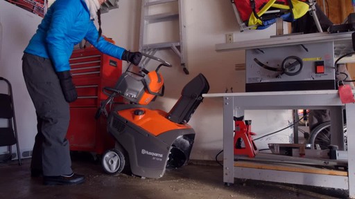 Husqvarna Single Stage Snowblower - image 7 from the video