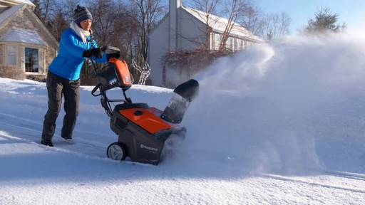 Husqvarna Single Stage Snowblower - image 8 from the video