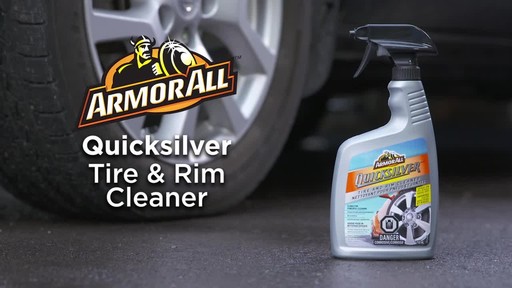 Armor All Quicksilver Tire and Rim Cleaner - image 10 from the video