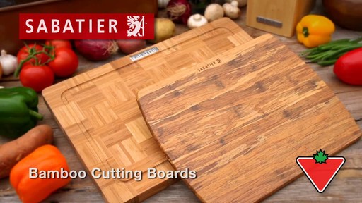 Sabatier Bamboo Cutting Board - image 1 from the video